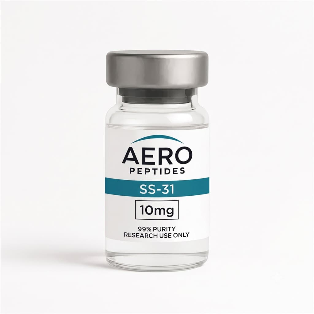 SS-31 10mg research peptide vial - Aero Peptides